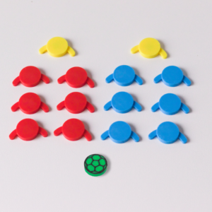 joueurs magnétiques bras - équipe handball